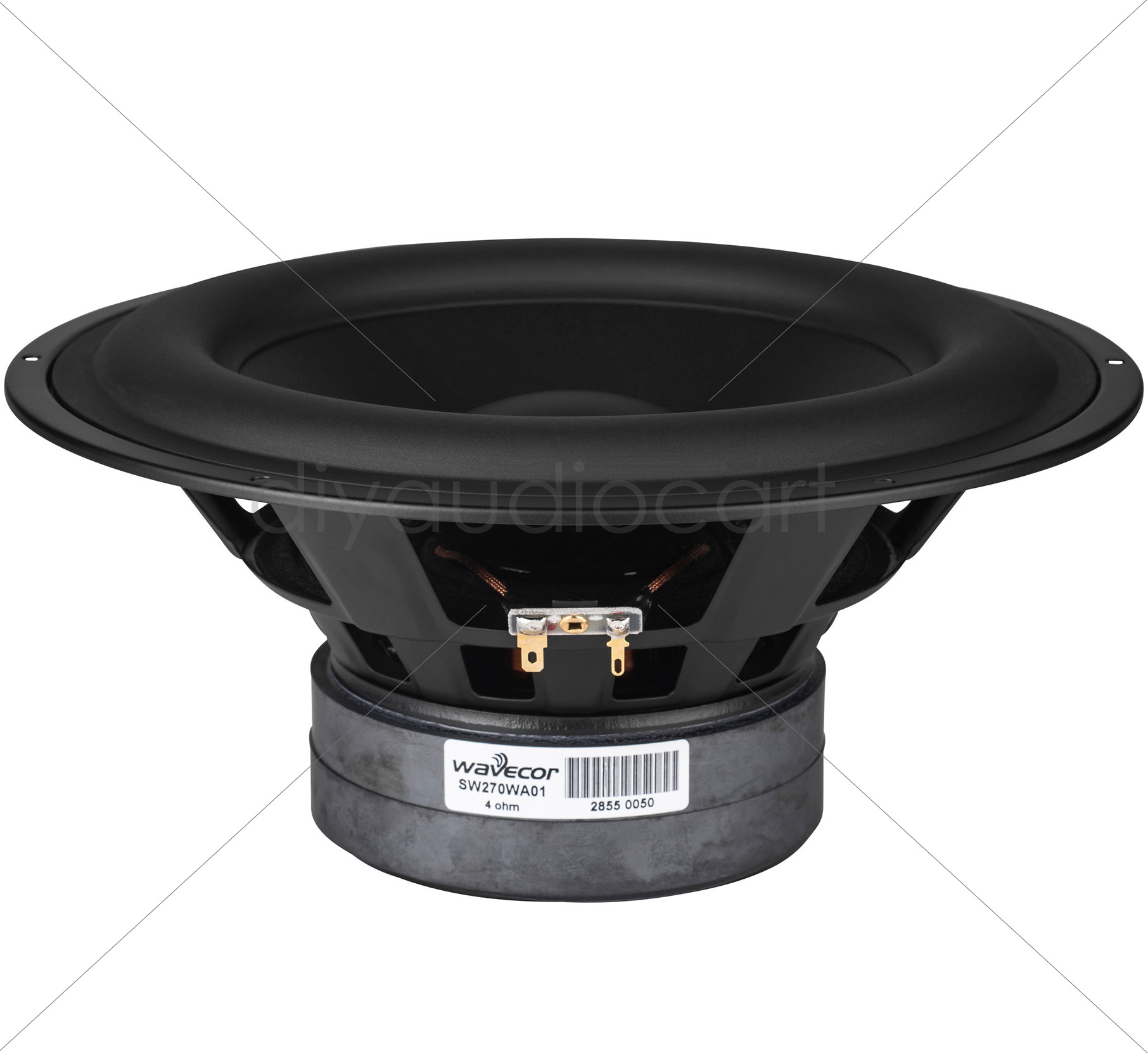 Wavecor SW270WA01 10-1/2" Balanced Drive Paper Cone Subwoofer 4 Ohm