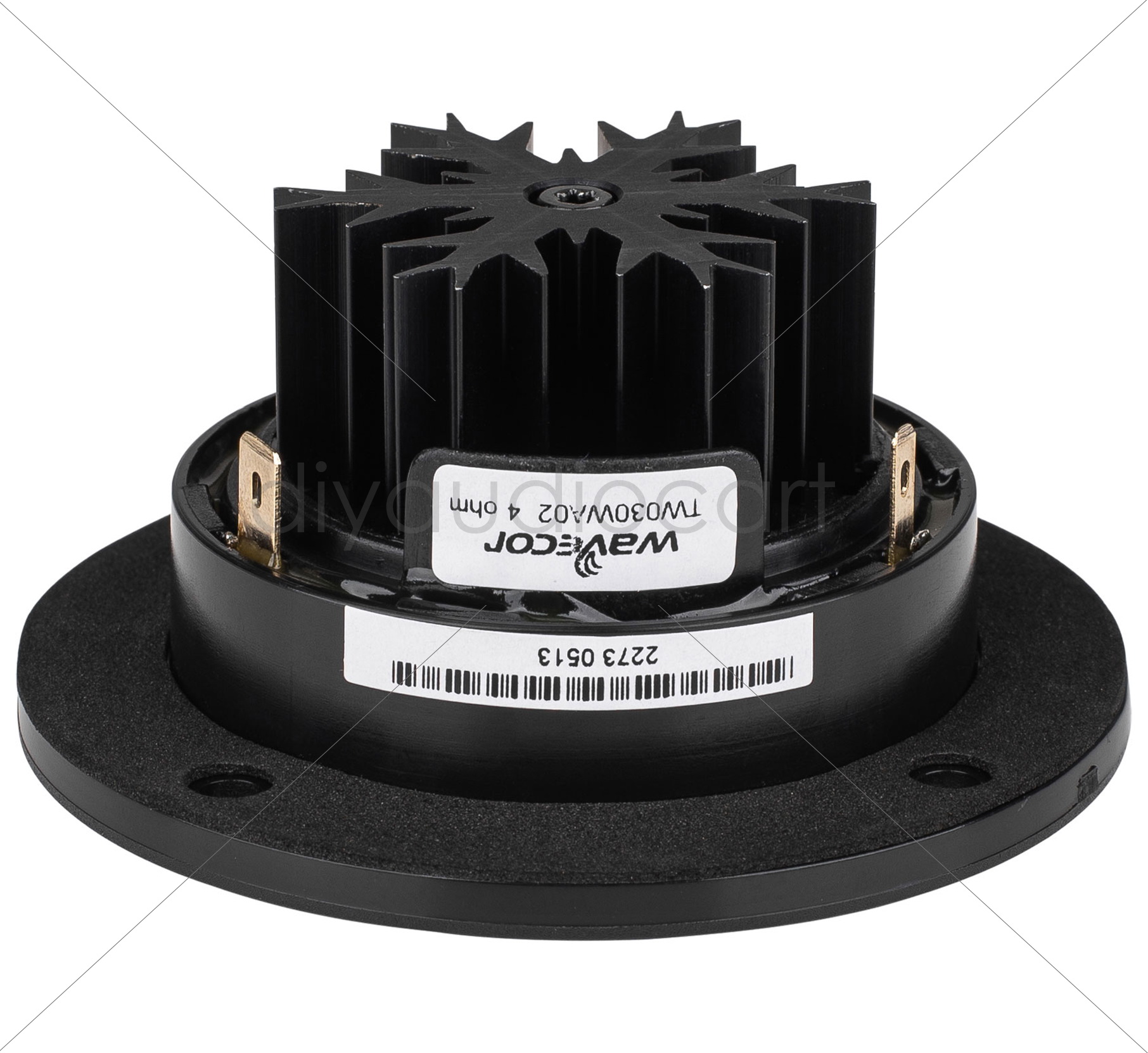 Wavecor TW030WA02 30mm Textile Dome Neodymium Tweeter with Heat Sink and Ferrofluid- Pair