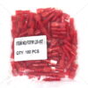 DAC – Fully Insulated Female Disconnects - Red - Pack of 100 - FDFN1.25-187