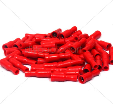 DAC – Insulated Bullet Male&Female Disconnects - Red - MPD1.25-156 &FRD1.25-156