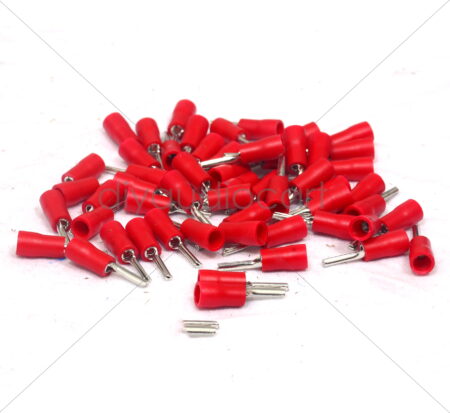 DAC – Insulated Pin Terminal - Red - PTV1.25-9