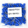DAC – Insulated Pin Terminal - Blue - Pack of 100 - PTV2-9
