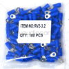 DAC – Insulated Ring Terminal - Blue - Pack of 100 - RV2-3.2