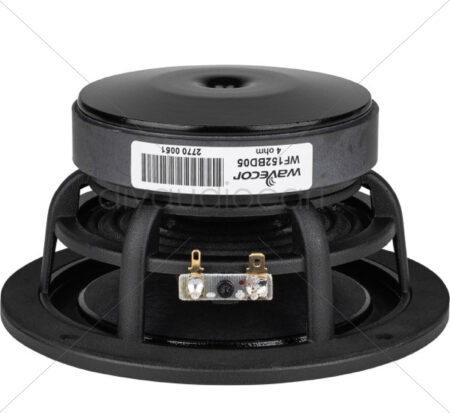 Wavecor WF152BD05 6" Balanced Drive Paper Cone Mid-Woofer 4 Ohm