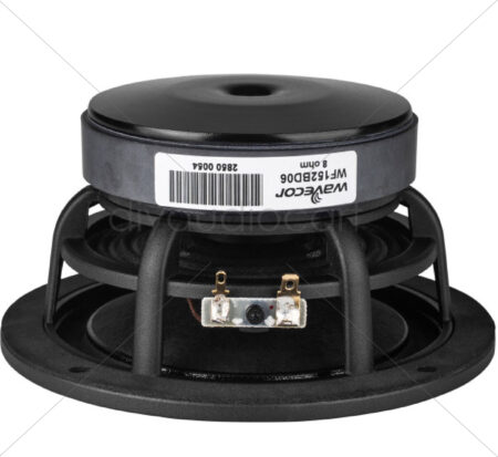 Wavecor WF152BD06 6" Balanced Drive Paper Cone Mid-Woofer 8 Ohm