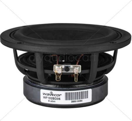 Wavecor WF152BD06 6" Balanced Drive Paper Cone Mid-Woofer 8 Ohm