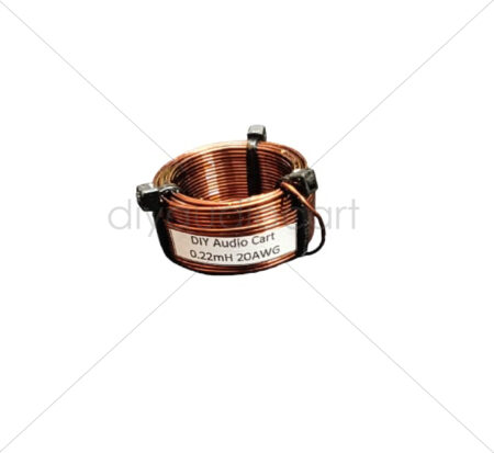 DAC - 0.22mh - Air Core Inductor Crossover Coil - 20 AWG