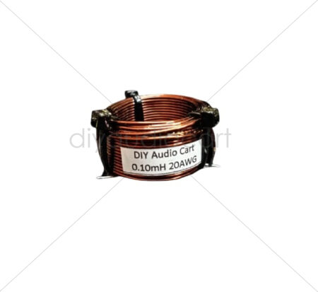 DAC - 0.10mh - Air Core Inductor Crossover Coil - 20 AWG