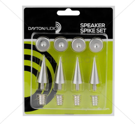 Dayton Audio - DSS3-SN Satin Nickel Spike Set 4 Pcs