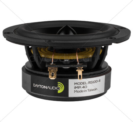 Dayton Audio -  RS100-4 - 4" Reference Full-Range Driver 4 Ohm