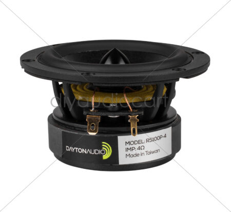 Dayton Audio - RS100P-4 4" Reference Paper Midwoofer 4 Ohm
