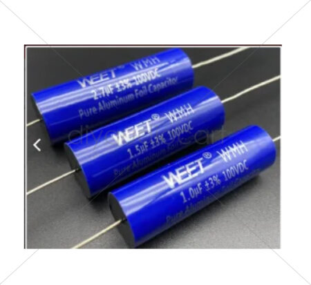 WEET WMH - 1.5UF 100V Aluminum Foil and Polypropylene Film Capacitors